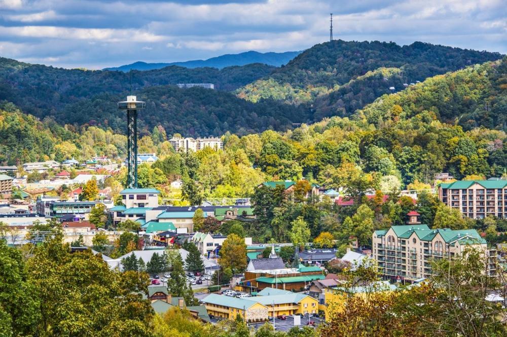 Gatlinburg Escape, 5 Bedrooms, Hot Tub, Arcade, Game Room, Sleeps 16 Exterior foto